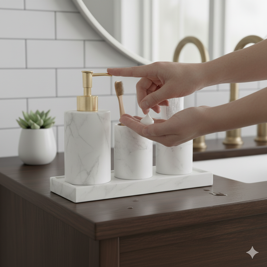Marble Soap Dispensers